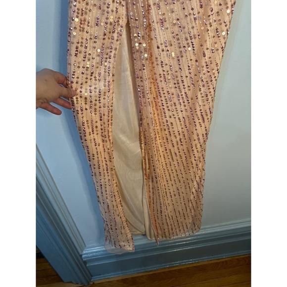 Mac Duggal EMBELLISHED PUFF ONE SHOULDER GOWN Size 2 NWOT - Picture 7 of 9